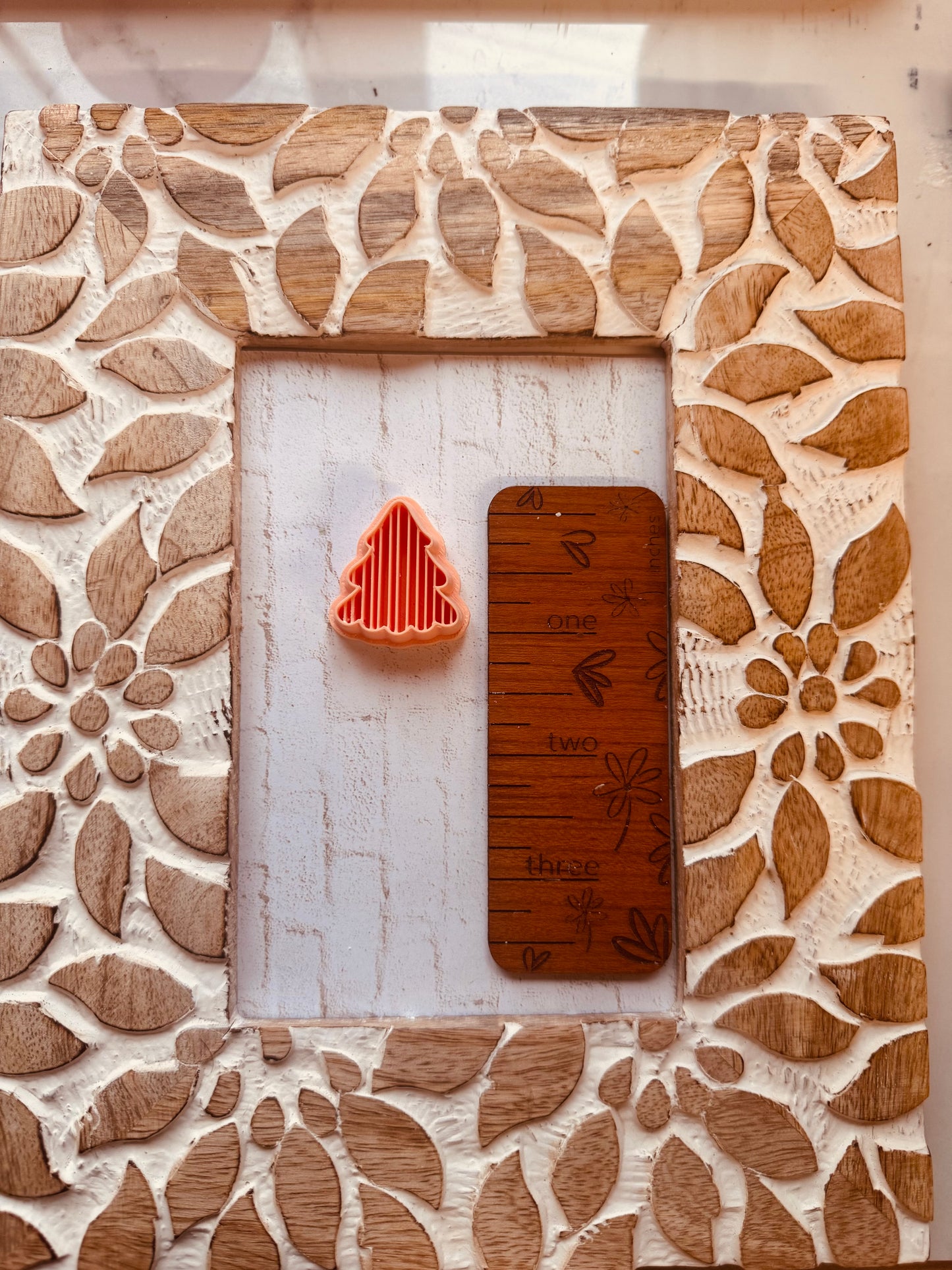 Ribbed Tree Clay Cutter