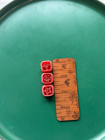 Summer Icons Trio Clay Cutter Set