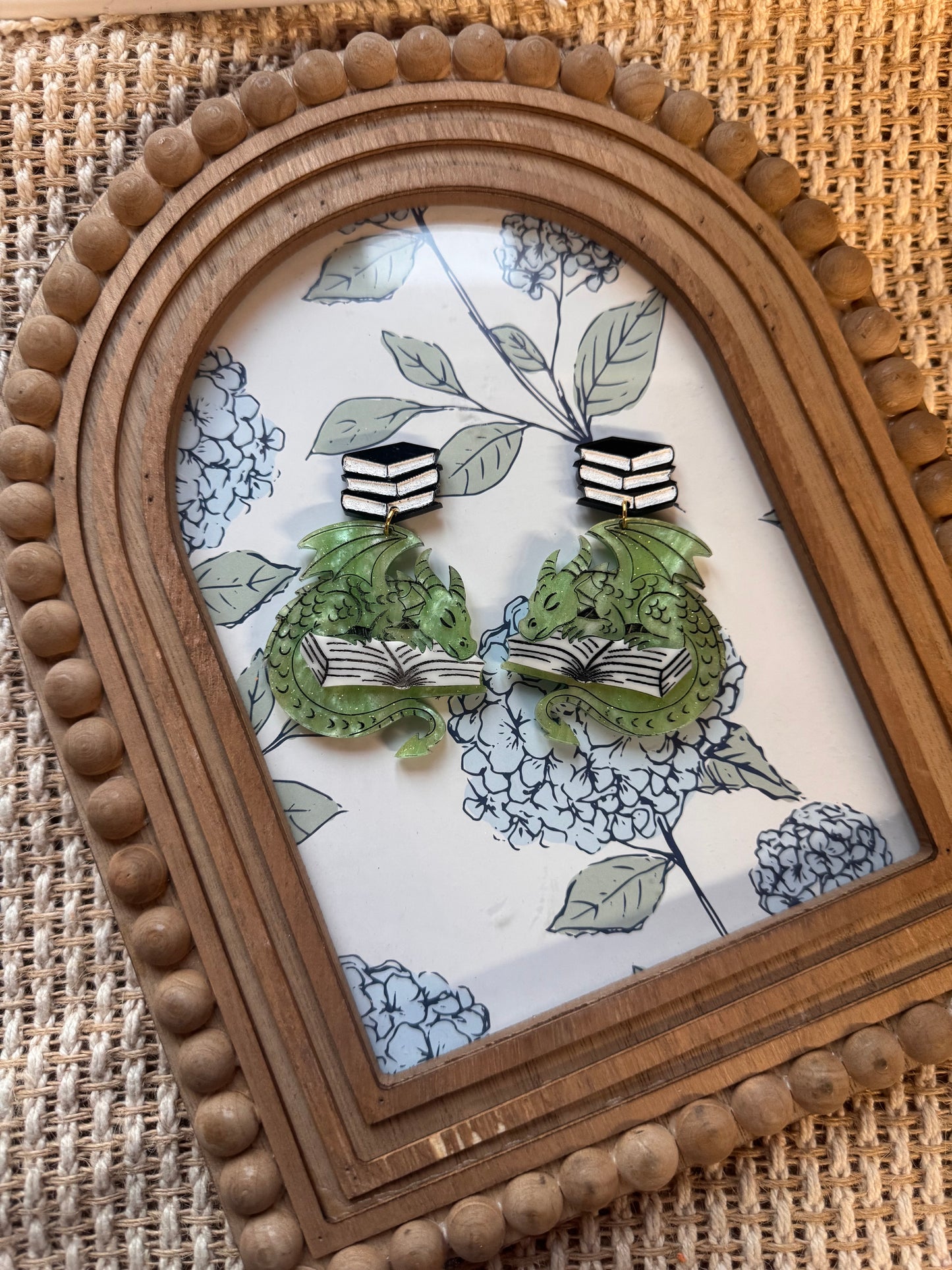 Green Dragons with Books