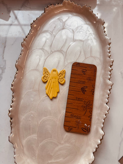 Sheet Ghost with Monarch Wings Clay Cutter Set
