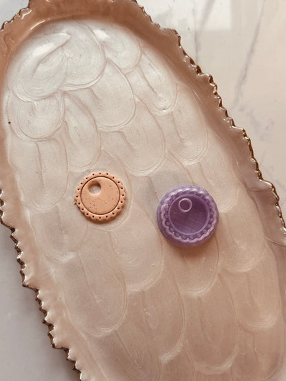 Frilly Circle Hoop Clay Cutter