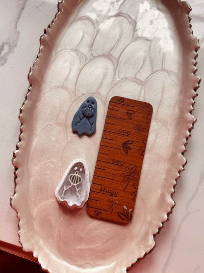 Ghost + Pumpkin Clay Cutter Set