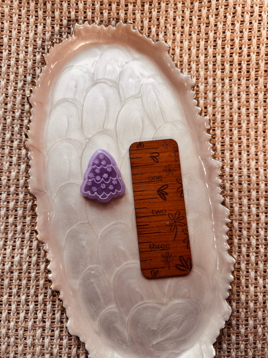 Floral Imprint Tree Clay Cutter