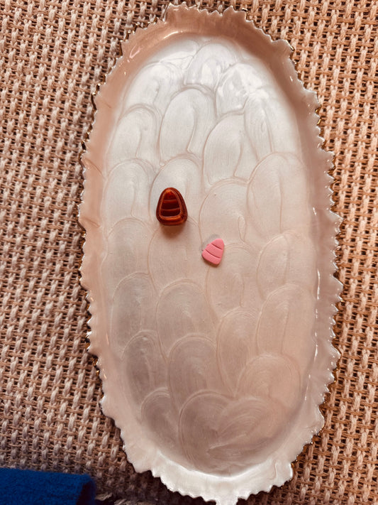 Candy Corn Stud Polymer Clay Cutter