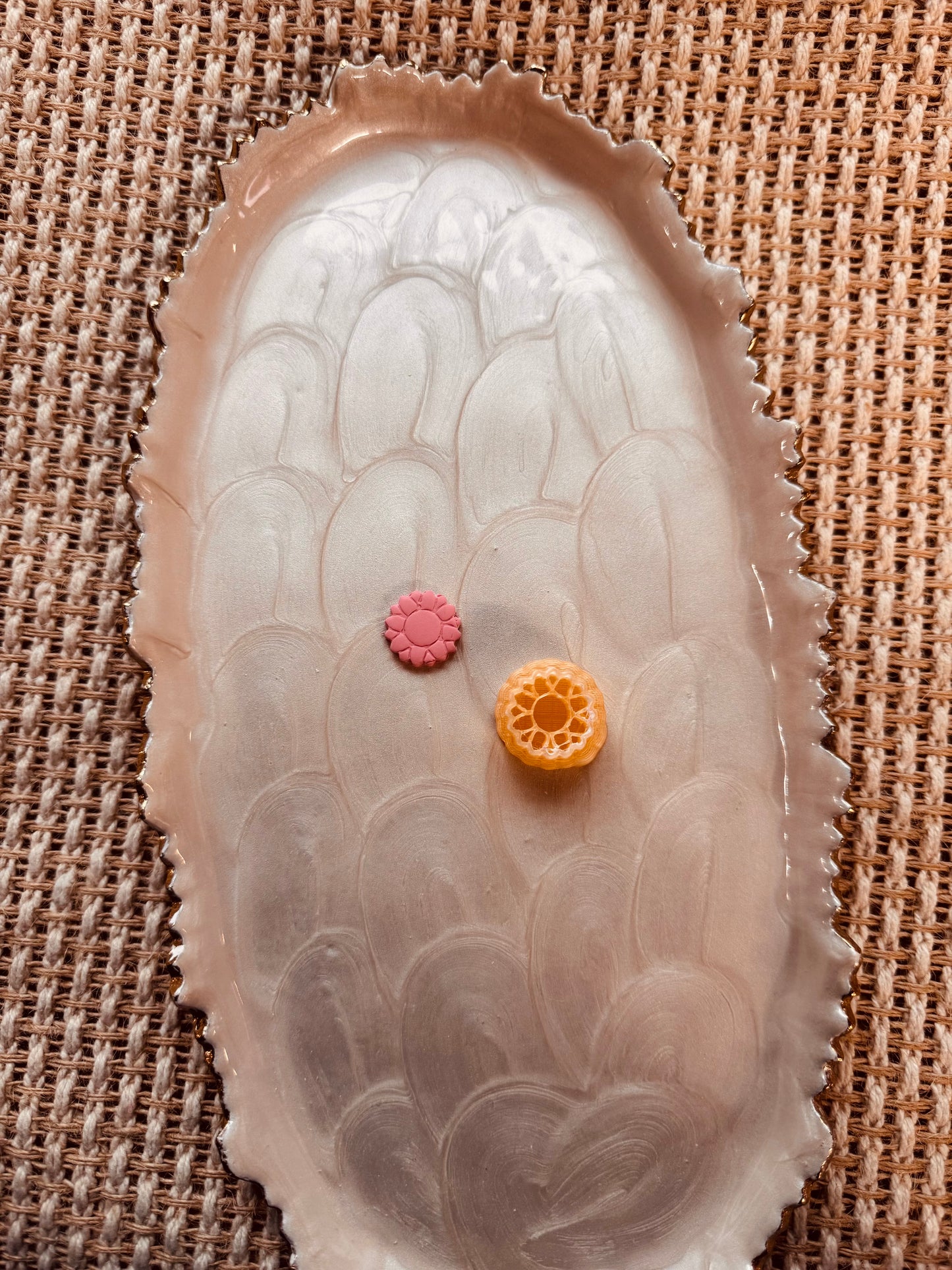 Sunflower Stud Polymer Clay Cutter