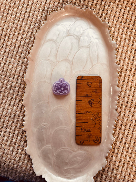 Floral Pumpkin Polymer Clay Cutter