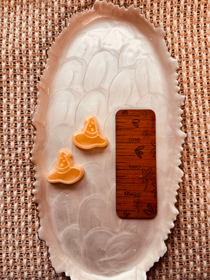 Whimsy Witch Hats Mirrored Clay Cutter Set