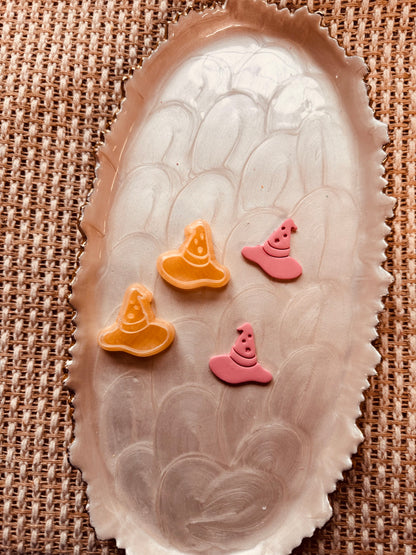 Whimsy Witch Hats Mirrored Clay Cutter Set