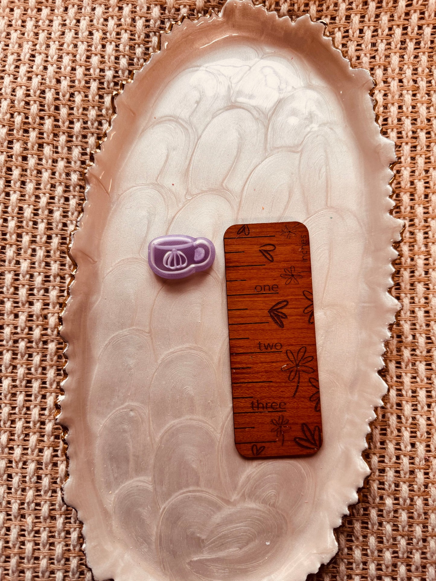 Pumpkin Coffee Mugs Mirrored Clay Cutter Set