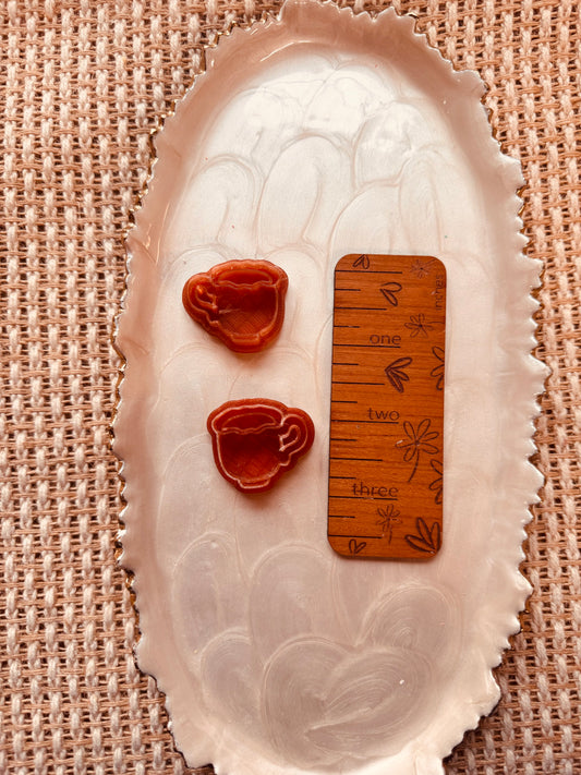 Whimsy Teacups Polymer Clay Cutter Set