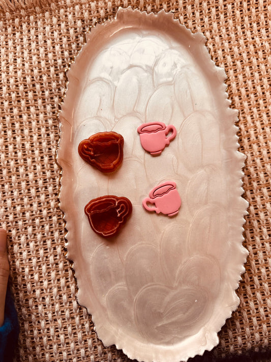 Whimsy Teacups Polymer Clay Cutter Set