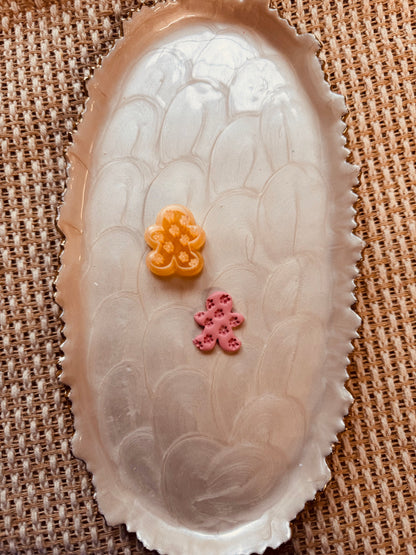 Floral Gingerbread Polymer Clay Cutter