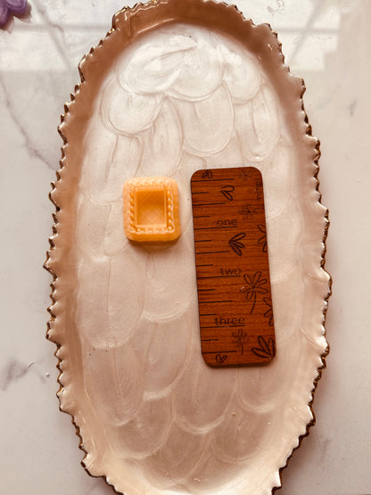 Frilly Rectangle Clay Cutter