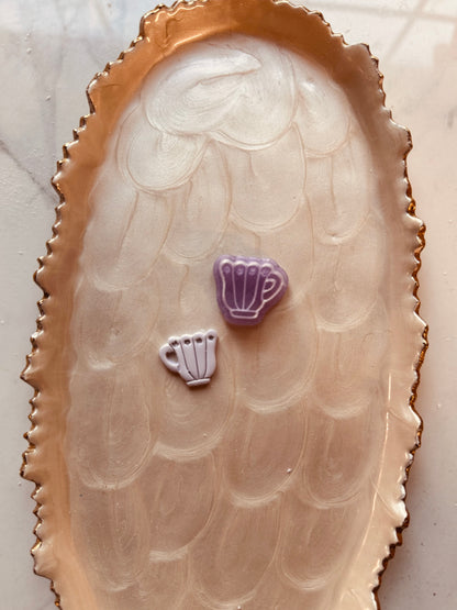 Whimsy Teacup Mirrored Cutter Set