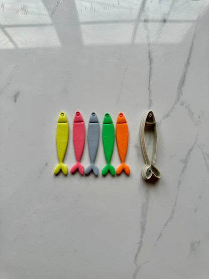 Minnow Polymer Clay Cutter