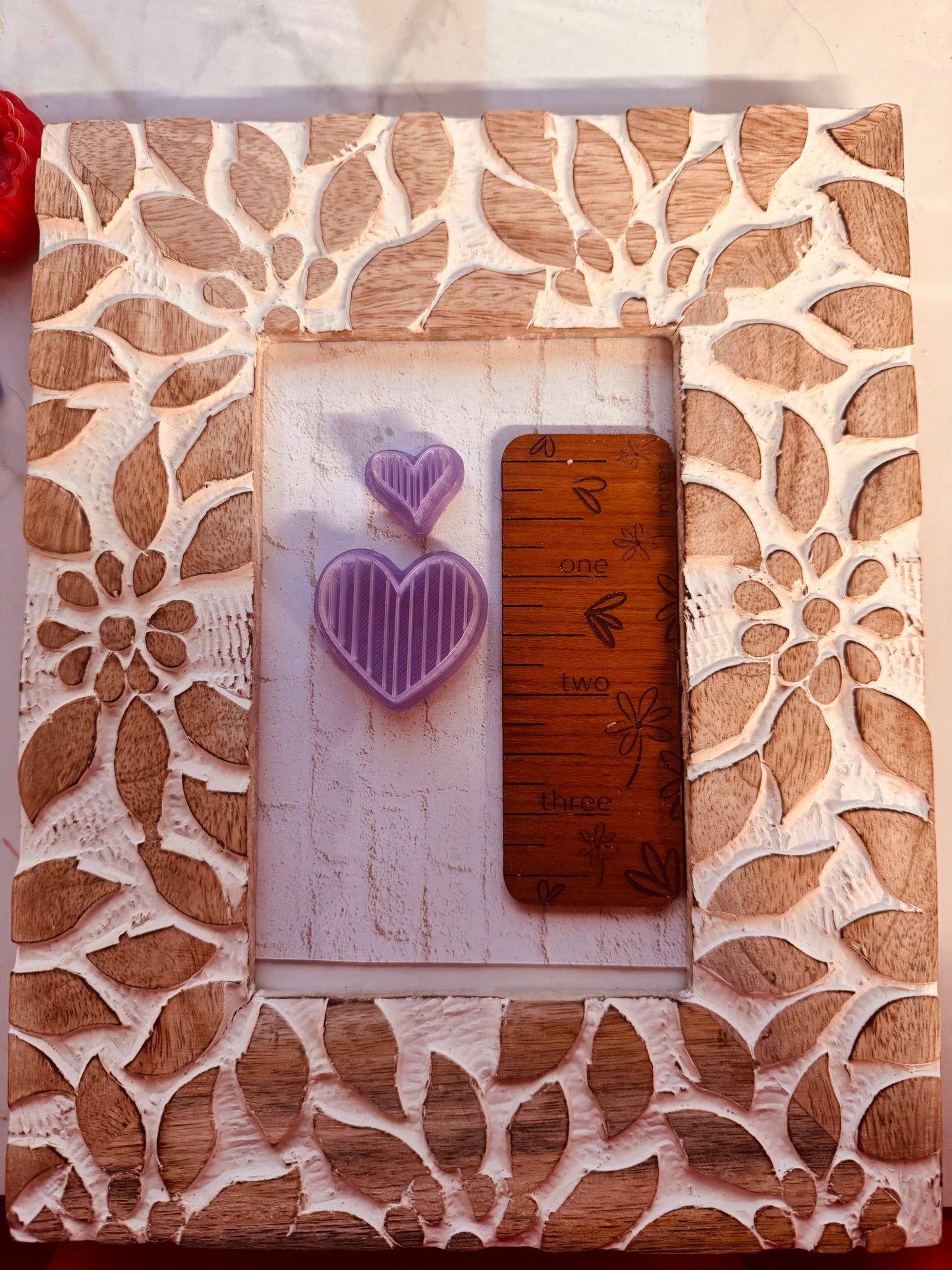 Ribbed Heart Clay Cutter Set