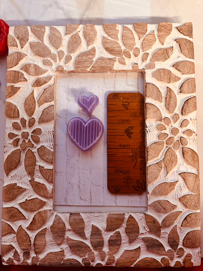 Ribbed Heart Clay Cutter Set