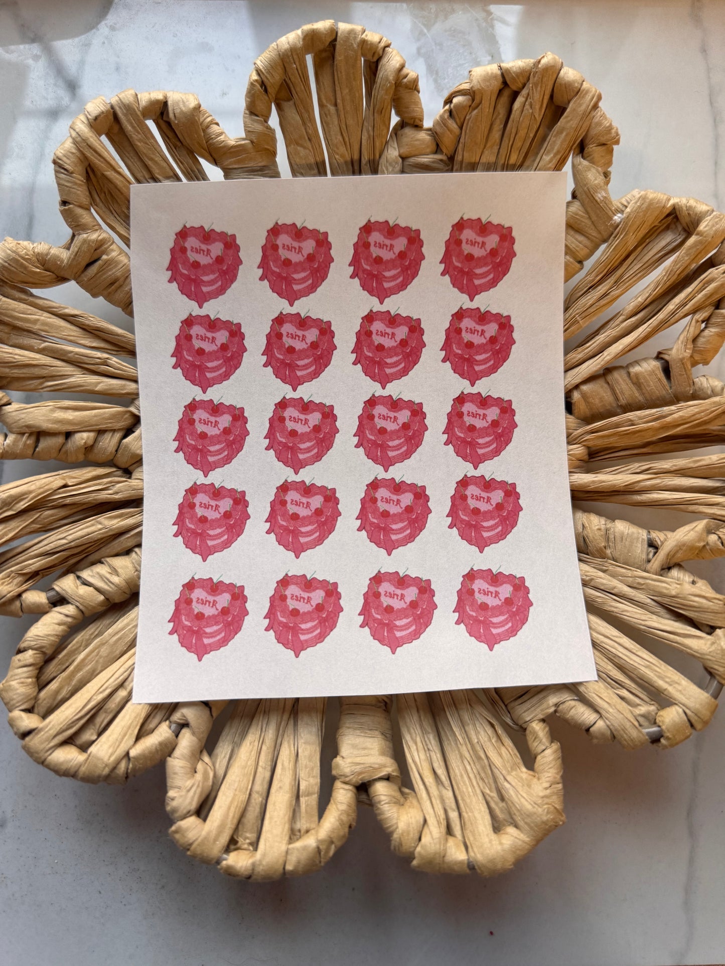 Charm Clay Transfer Sheet 47 | Zodiac Signs