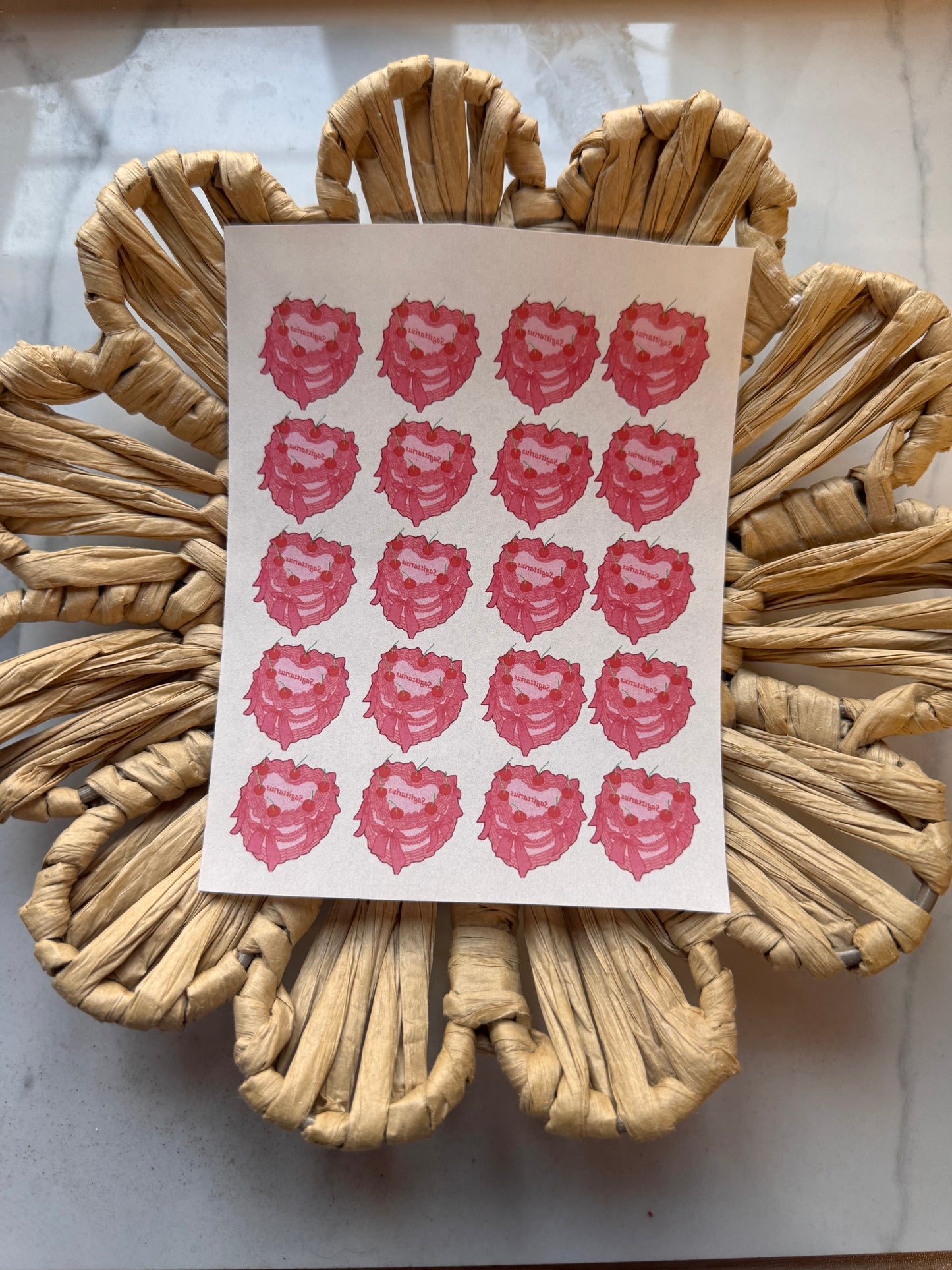 Charm Clay Transfer Sheet 47 | Zodiac Signs