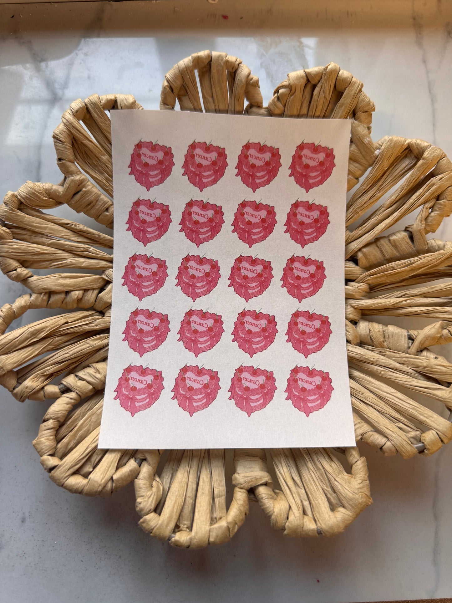 Charm Clay Transfer Sheet 47 | Zodiac Signs