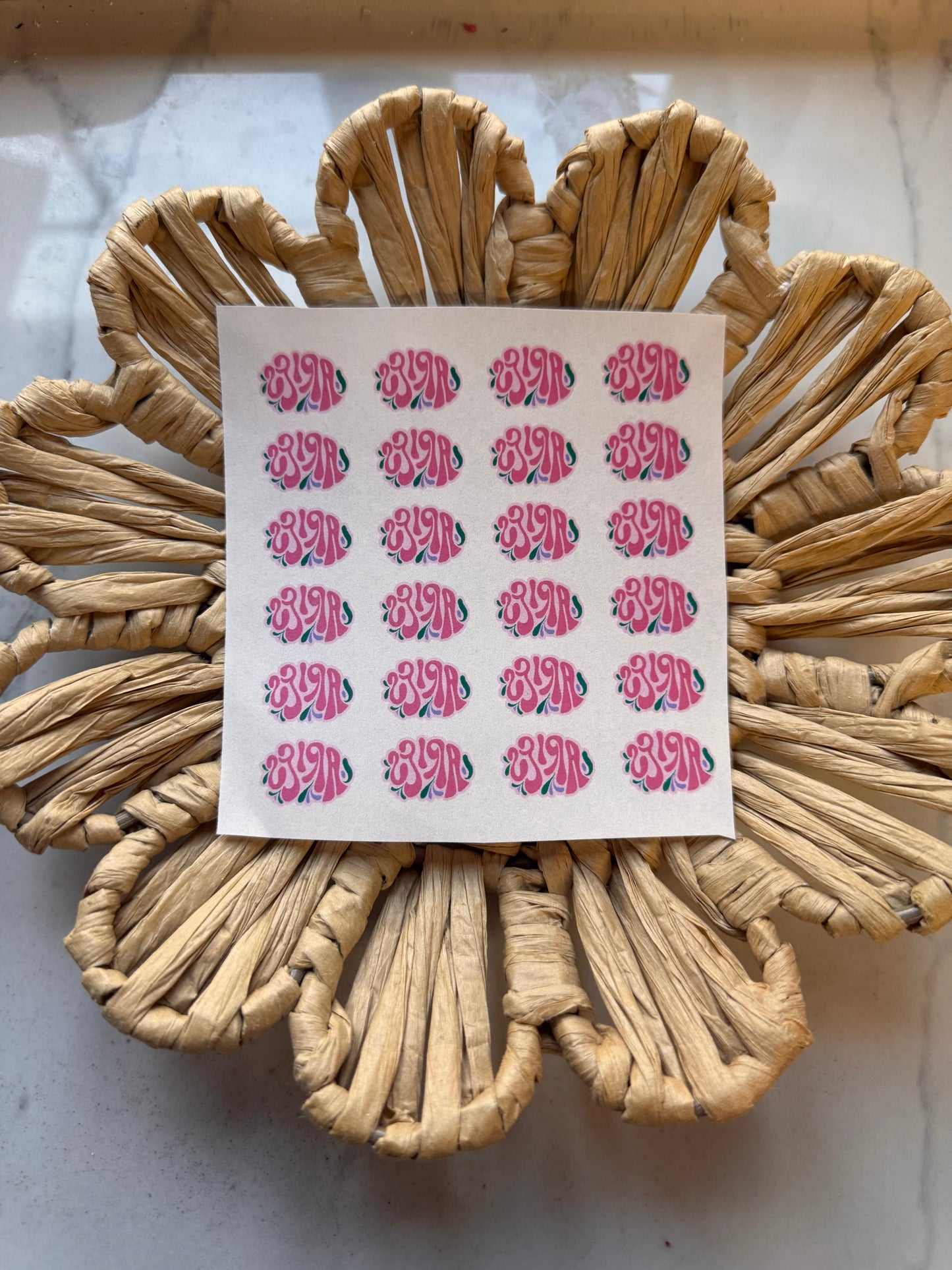 Charm Clay Transfer Sheet 46 | Zodiac Signs