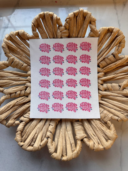 Charm Clay Transfer Sheet 46 | Zodiac Signs