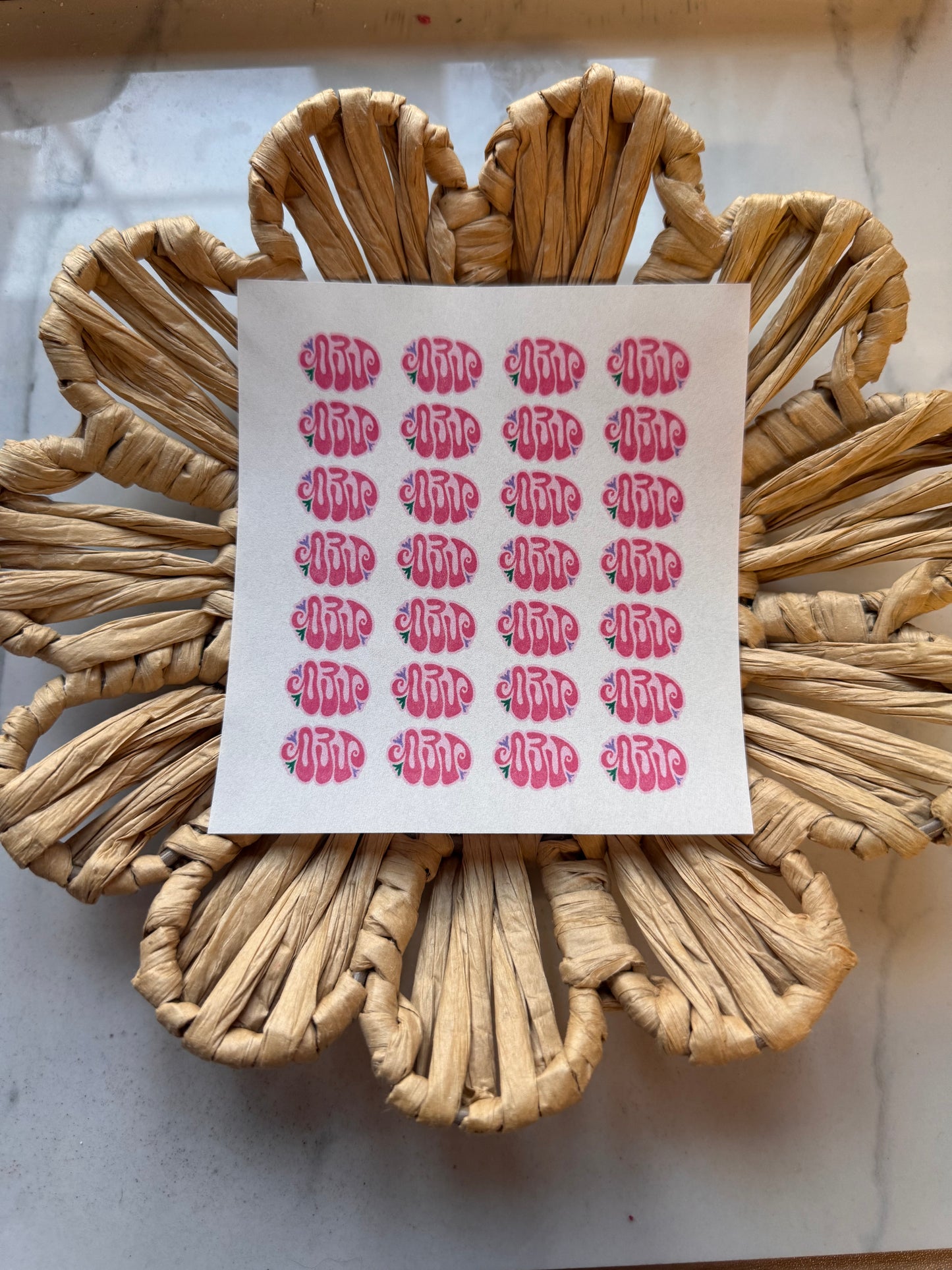 Charm Clay Transfer Sheet 46 | Zodiac Signs