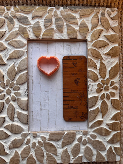 Scallop Heart Clay Cutter
