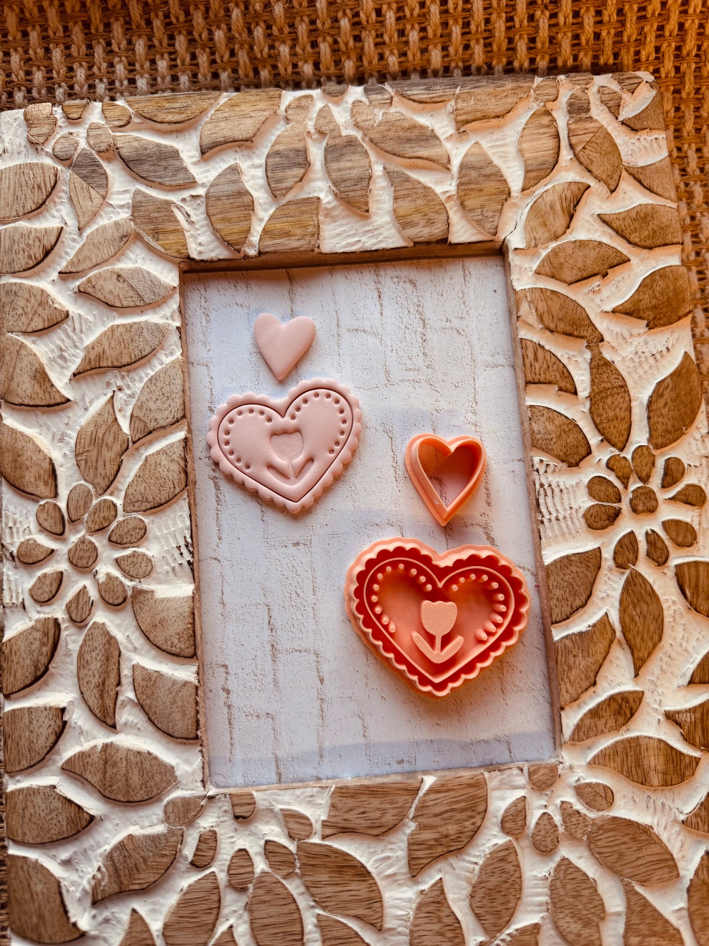 Ruffle Tulip Clay Cutter Set