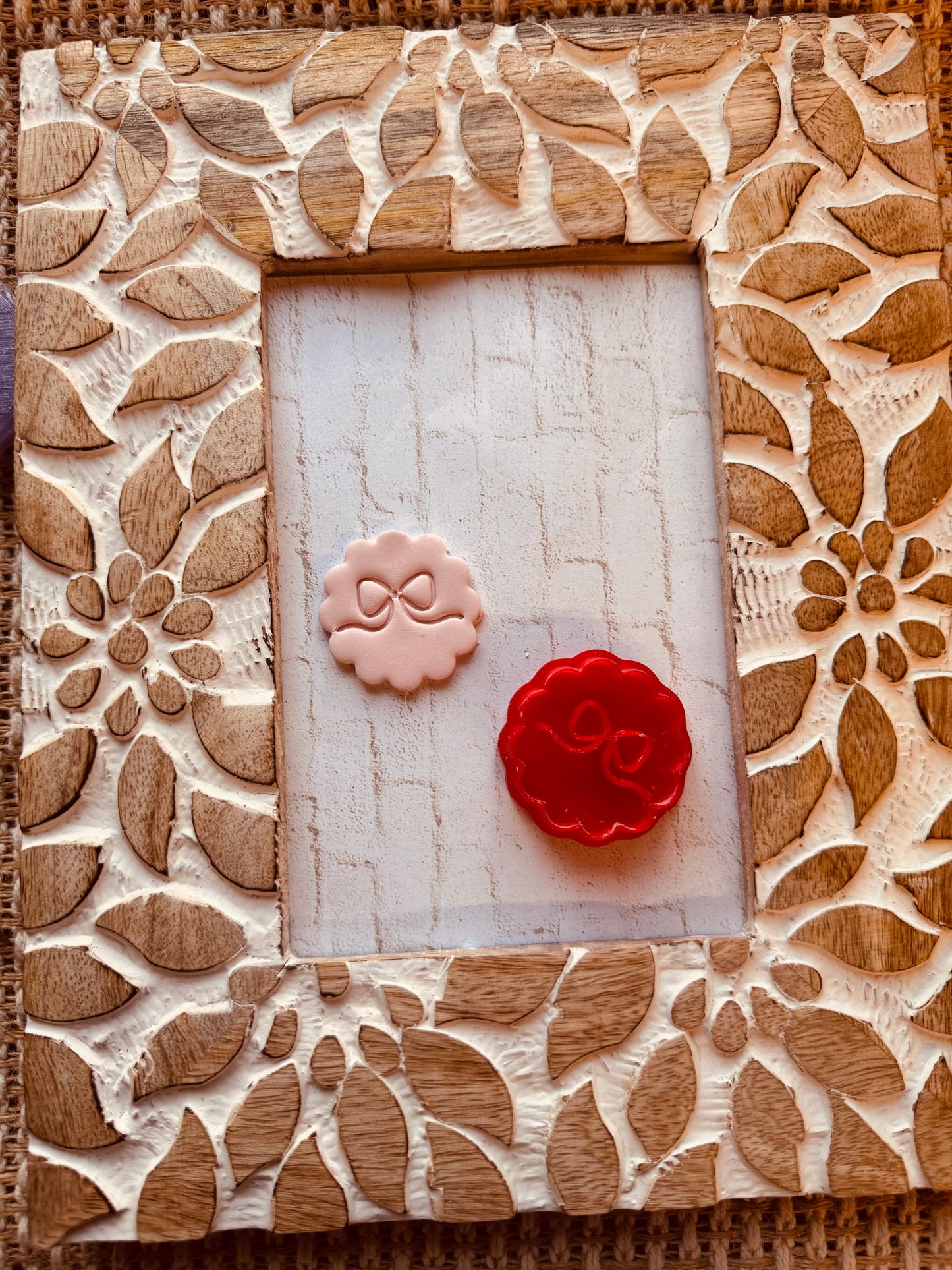 Scallop Bow Circle Clay Cutter