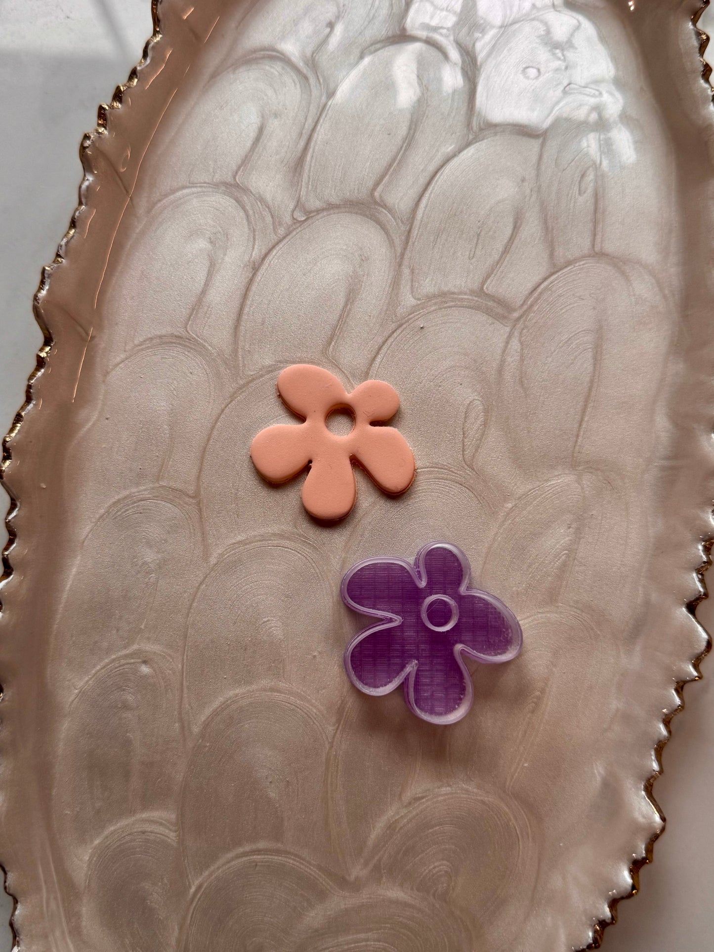 Funky Flower Hoop Clay Cutter