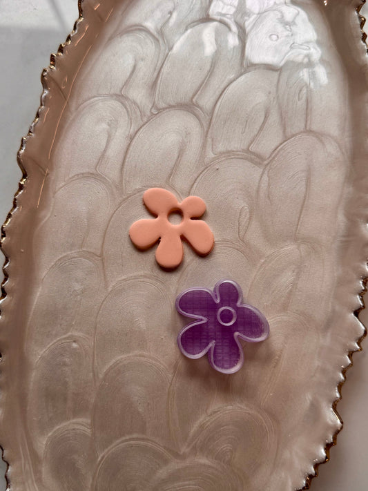 Funky Flower Hoop Clay Cutter