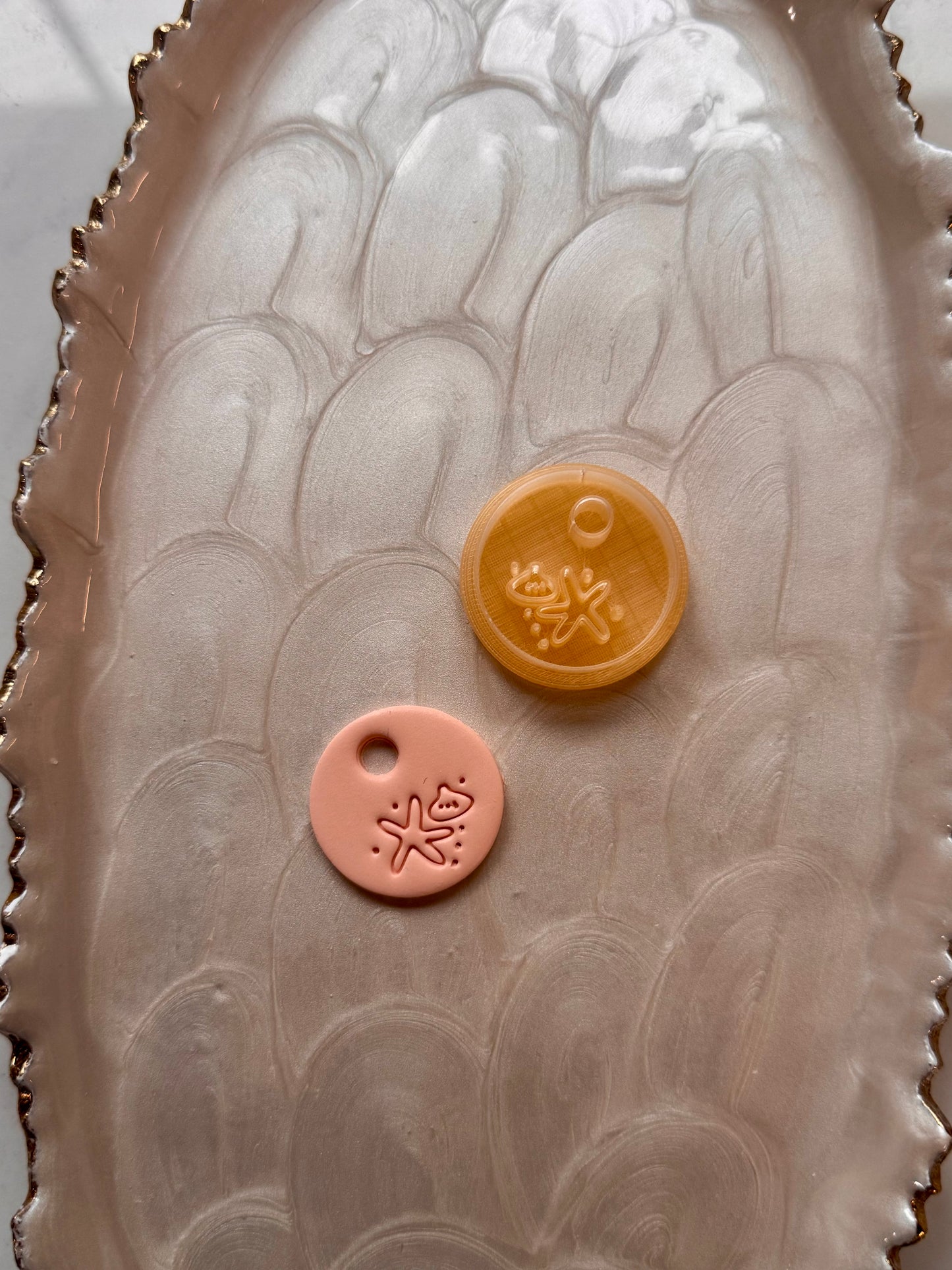 Summer Icons Hoop Clay Cutter