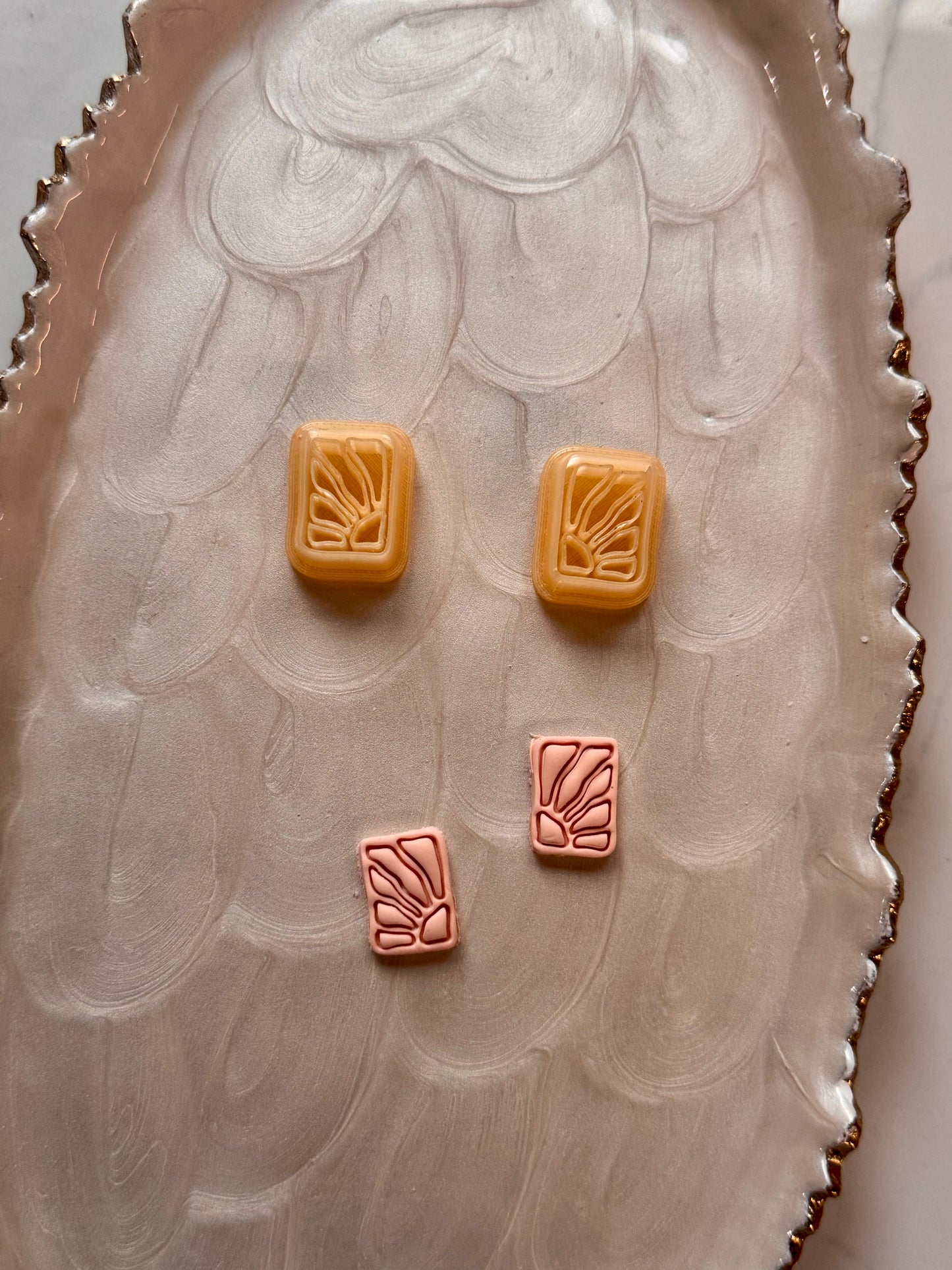 Matisse Stud (2) Clay Cutter Mirrored Set