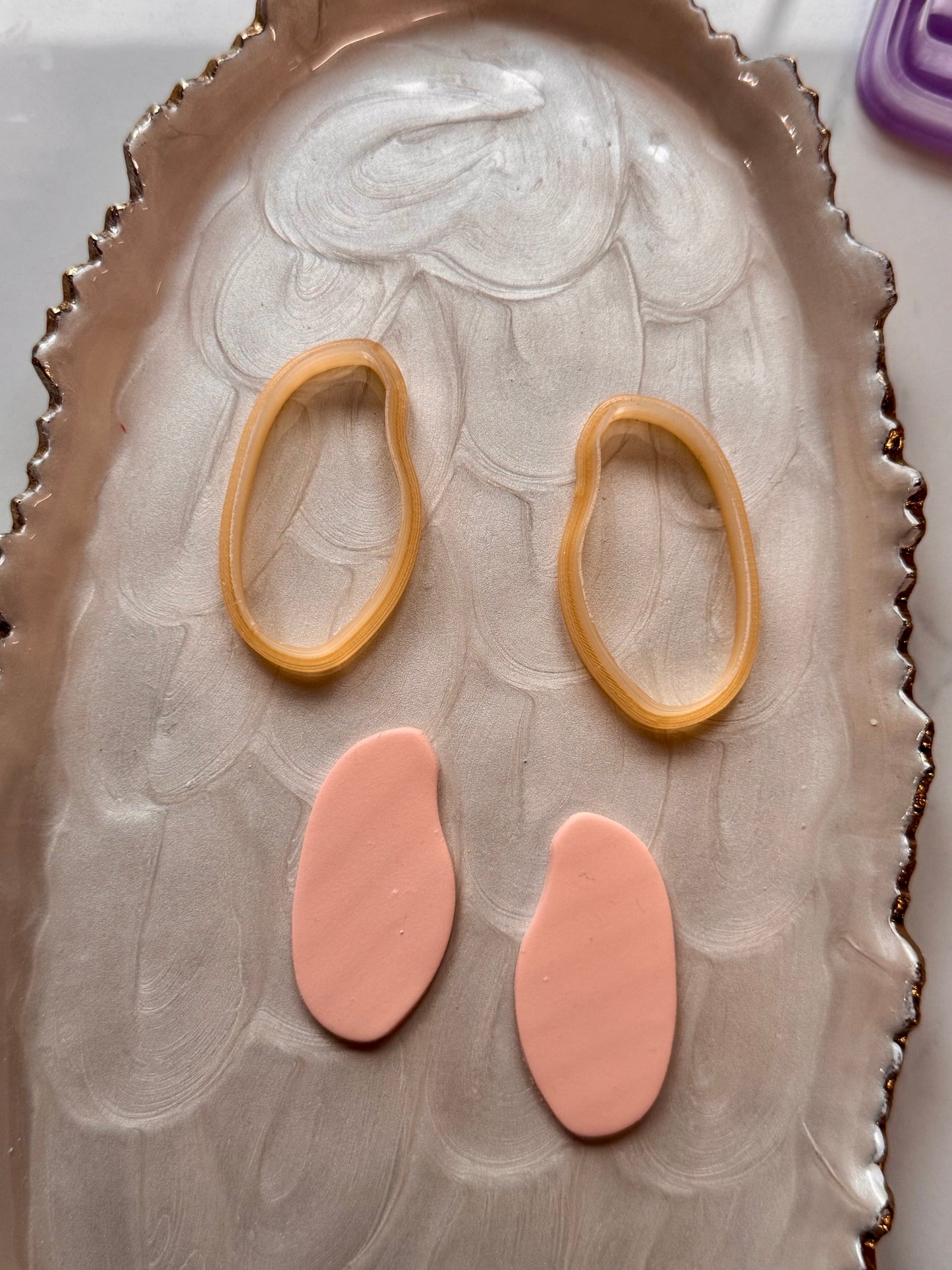 Organic Shape Clay Cutter Mirrored Set