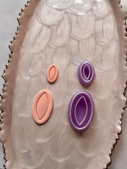 Oval Clay Cutter Set