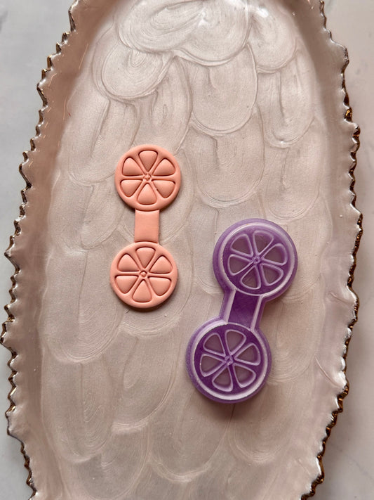 Citrus Keychain Clay Cutter