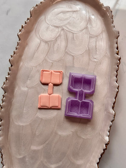 Book Keychain Clay Cutter