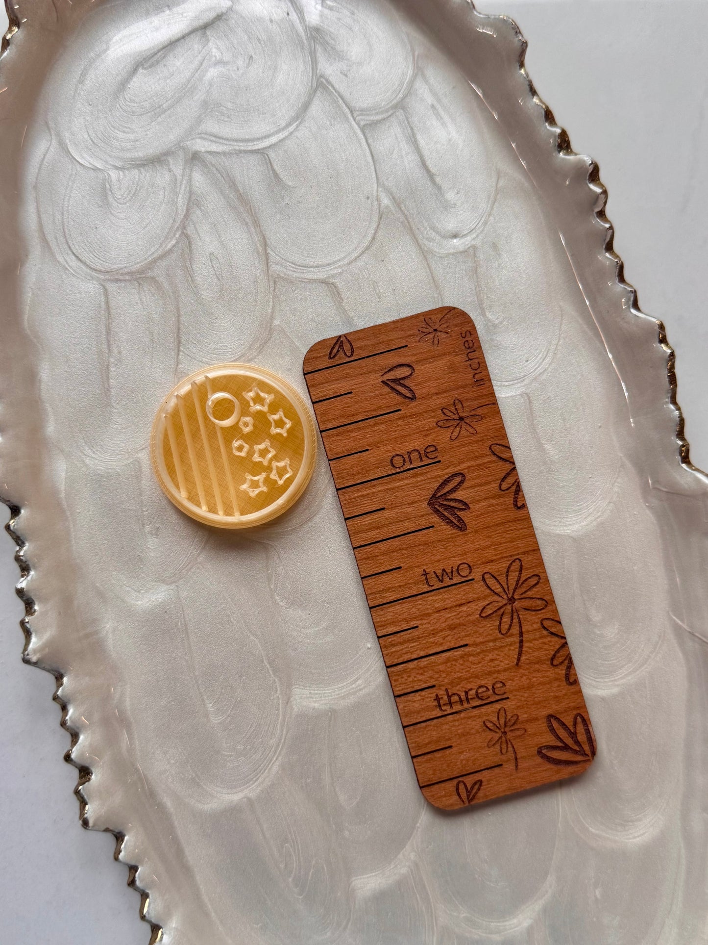 Stars and Stripes Hoop Clay Cutter