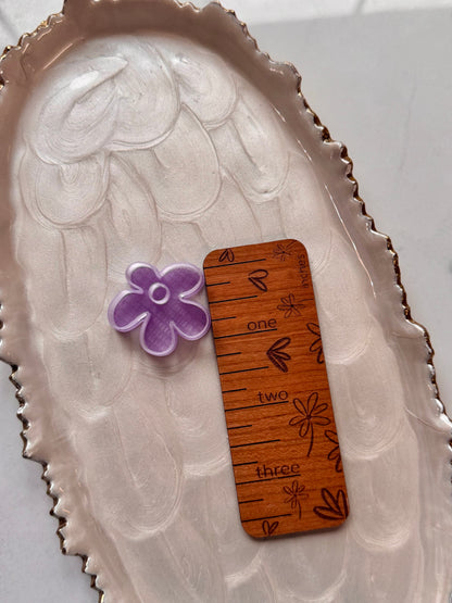 Funky Flower Hoop Clay Cutter