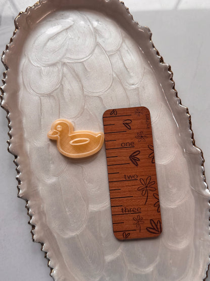 Ducky Pool Floaty Mirrored Clay Cutter Set