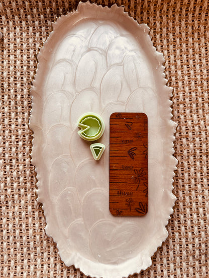 Pizza and Slice Clay Cutter Set