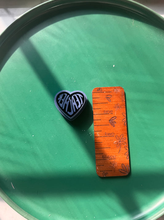 Teacher Heart Clay Cutter