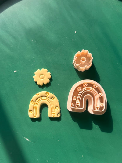 Floral Pencil Arch Clay Cutter Set