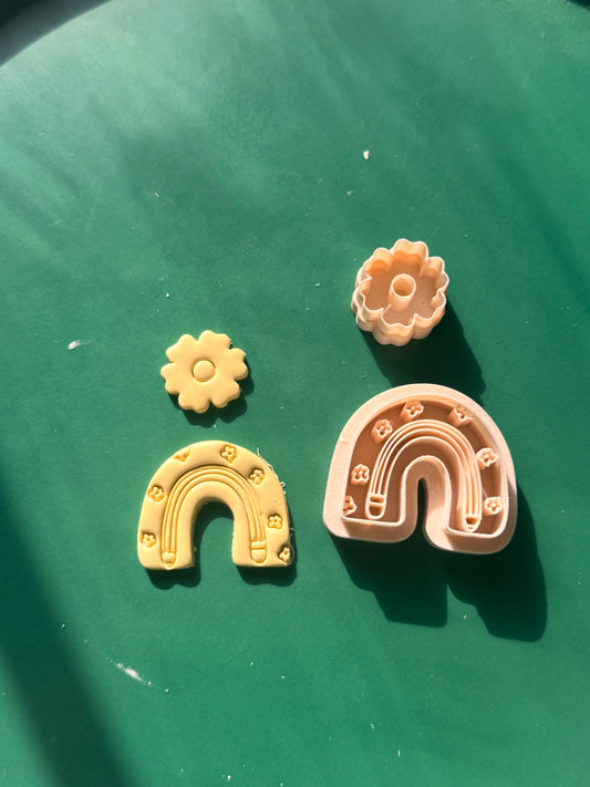 Floral Pencil Arch Clay Cutter Set