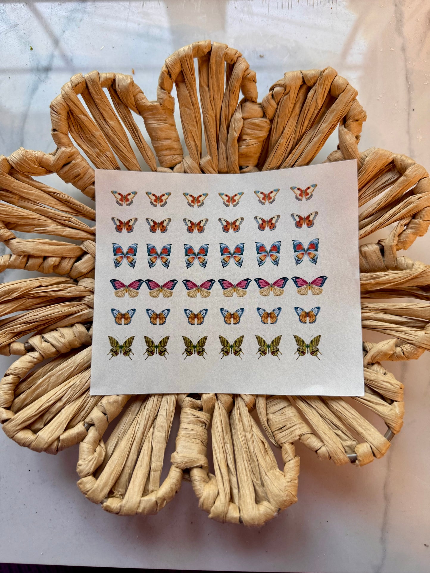 Charm Clay Transfer Sheet 29