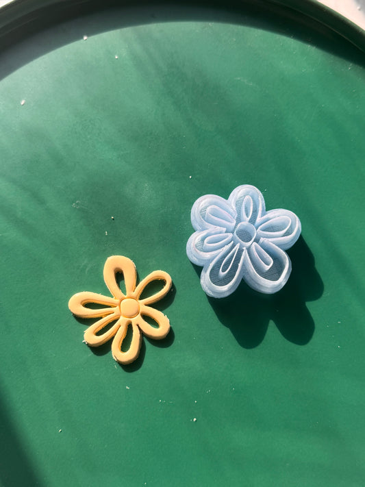 Funky Flower Clay Cutter