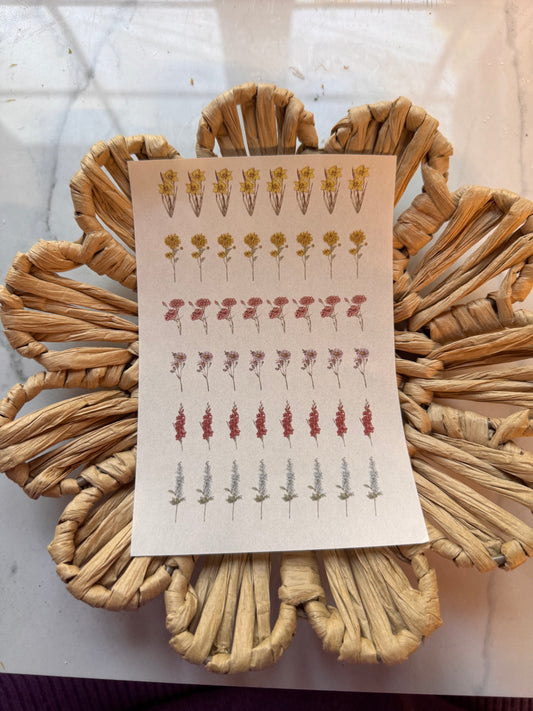 Charm Clay Transfer Sheet 25