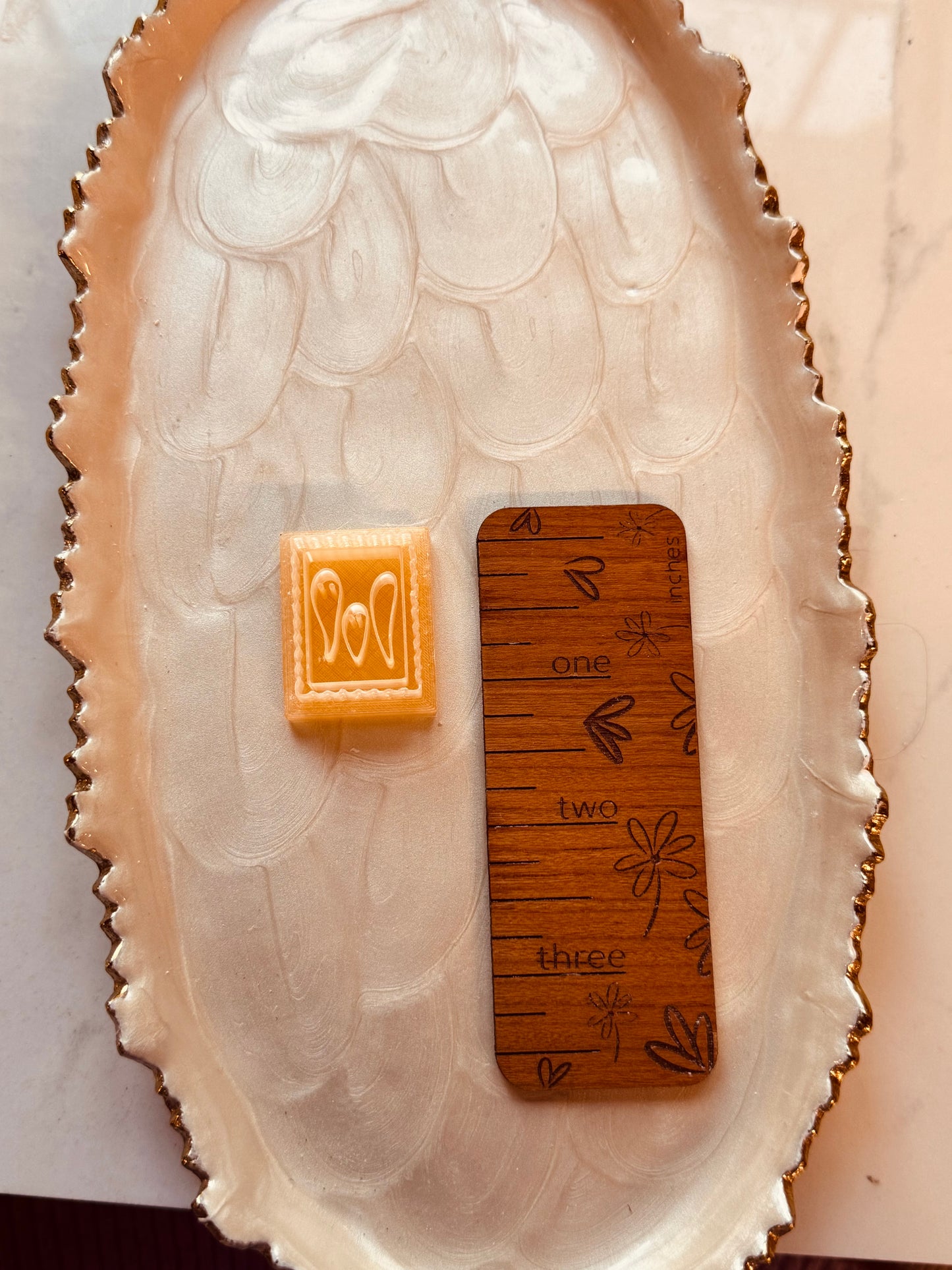 Three Ghosts Post Card Clay Cutter