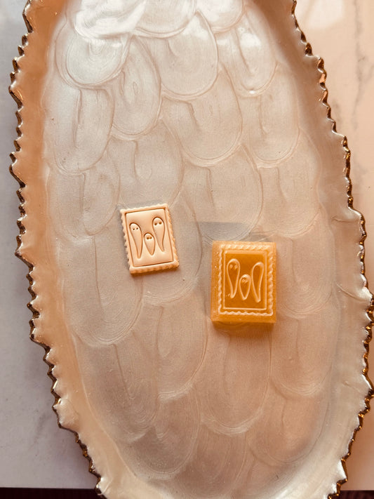 Three Ghosts Post Card Clay Cutter